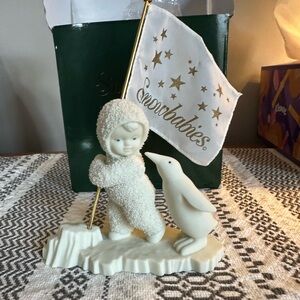 Vintage Snow Babies “it’s a grand old flag”